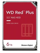 Жесткий диск 3.5" 6Tb Western Digital Red Plus, SATA3, 256 Мб, 5400 об/мин (WD60EFPX)