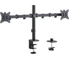 Настольное крепление для двух мониторов Gembird, Black (MA-D2-01)