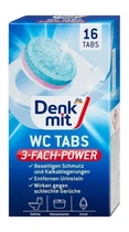 Таблетки для бачка и унитаза Denkmit WC reiniger tabs 3в1, уп/16 шт