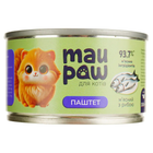 Вологий корм MAU PAW з рибою 100 г