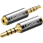 Аудіоперехідник UGREEN 3.5 mm Male to 2.5 mm Female Adapter. Gray