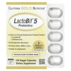 Пробіотики LactoBif 5 млрд California Gold Nutrition 120 капсул