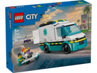 Конструктор LEGO City Скорая помощь 184 детали (60451)