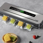 Вакуумний пакувальник 002 для продуктів вакууматор кухонний апарат для вакуумування продуктів машина для запаювання 5 режимів
