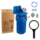 Корпус фильтра Big Blue 10" с манометром FH10B1-B-WB
