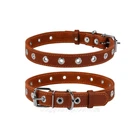 Нашийник для тварин Collar безрозмірний 25 мм 60 см (коричневий) (02446)
