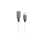 Дата кабель USB 2.0 AM to Type-C 2.0m white PowerPlant (CA910748)