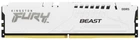 Kingston Пам'ять ПК Kingston DDR5 16GB 5600 FURY Beast Білий EXPO