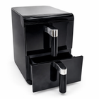 Аерофритюрниця двокамерна Zepline ZP-212 4200 Вт 8L+8L, мультифритюрниця для здорового приготування