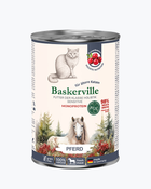 Влажный корм для кошек Baskerville FOS Holistic Конина с клюквой 400 г