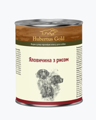 Вологий корм для собак Hubertus Gold Яловичина та рис