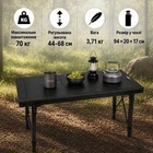 Стол туристический складной Tribe Camp Table Alu 86х42х68 см — компактный, для кемпинга и пикника T-EC-0005