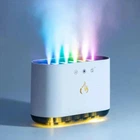 Увлажнитель воздуха на 900 мл ультразвуковой, с функцией аромадиффузора, RGB-подсветкой и синхронизацией с музыкой Белый
