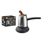 Турка Электрическая Кофеварка RAF R150 , электротурка кофеварка с защитой от перегрева 0,5 л, 600Вт Raf sp9856 Сірий sp9856