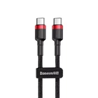 Кабель Baseus Cafule USB Type-C 3A 60W 1.0 м Black/Red