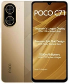 Смартфон Poco C71 4/128GB Desert Gold (Global) (із зарядним пристроєм)