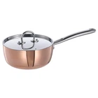 Каструля з кришкою, мідь нержавіюча сталь, 1,5 л IKEA FINMAT 205.175.68