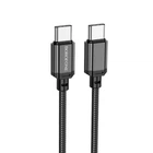 Кабель Borofone BX87 Sharp 60W charging data cable for Type-C to Type-C Black