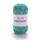Пряжа поліестер YarnArt Macrame 2 мм 90г бирюза №172