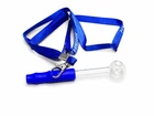 Скляна трубка для куріння Oil Hose Blue