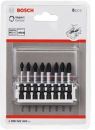Набор ударных бит Bosch Impact Control, 8 шт (2608522328)