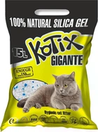 Силікагелевий наповнювач Kotix GIGANTE 15 л (6,15 кг) для котячого туалету