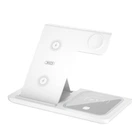 Беспроводное Зарядное Устройство XO WX023 3 в 1 For iP Watch Белый