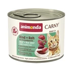 Влажный корм Animonda Carny Adult Beef + Roe Deer Venison with Cranberries 200 г