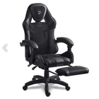 Геймерское кресло игровое компьютерное с подставкой для ног Sofotel Specter Black