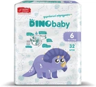 Подгузники детские DinoBaby 6 16+ кг 32 шт