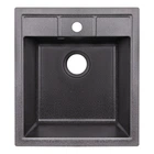 Мийка для кухні Lidz 460х515/200 GRF 13 матовий графіт (LIDZGRF13460515200)