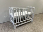 Кровать детская Baby Comfort Малюк с маятником серый