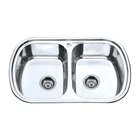 Мойка кухонная ZERIX Z7749-08-180E Satin ZM0565
