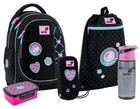 Шкільний набір 5 в 1 Kite Education Pretty Kitty SET_K26-724S-1 (рюкзак, пенал, сумка, пляшечка, ланчбокс з наповненням)