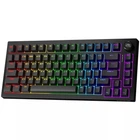 Беспроводная клавиатура Proove Gaming Coupe Huano Kobe N-key rollover 2.4Гц+BT5.3+Type-C 4000mAh черный