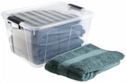 Ємність для зберігання Plast Team Home Box 36х47х25.2 см 30 л Прозора (2232tea-прозорий)