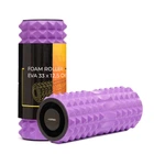 Массажный ролик Cornix EVA 33 x 12.5 см (валик, роллер) XR-0338 Violet