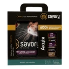 Корм для котів Savory Adult Cat Sterilised Fresh Lamb and Chicken