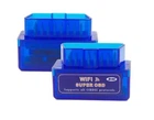 Диагностический OBD2 сканер ELM327, WiFi mini v1.5 для iOS iPhone, синий