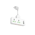 Сетевой удлинитель Hoco AC11A Voyage 2-Position Expansion Socket (1C3A) (8.5 cm) White