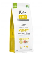 Корм для цуценят Brit Care Dog Sustainable Puppy з куркою та комахами