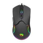 Мишка Marvo M359 RGB-LED USB Black