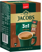 Кавовий напій Jacobs 3 in 1 Cappuccino 24 x 12.5 г (4820206290618)