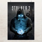 Постер Сталкер 2, Stalker 2, Прип'ять, Чорнобиль, декор кімнати геймера, A3 42×30 см (id7201)