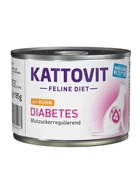 Влажный корм для кошек Kattovit Diabetes 185 г