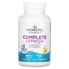 Омега 3-6-9 Nordic Naturals (Complete Omega) 120 капсул зі смаком лимона NOR02770