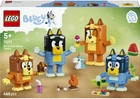 Конструктор LEGO Bluey Сім+`il~e6я Блуї з кубиків 466 деталей (11217)