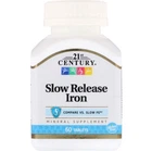 Залізо 21st Century (Slow Release Iron) 60 таблеток CEN27343