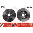 Гальмівний диск TRW DF4204 Lexus ES, RX; Toyota Previa, Camry 4351248011, 4351258010, 4351248010