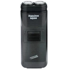 Електробритва Харків Х-6500, Black, 5W, роторна, сухе гоління, 2 головки для гоління, одинарне лезо, живлення від мережі, тример для скронь, механічна кнопка включення